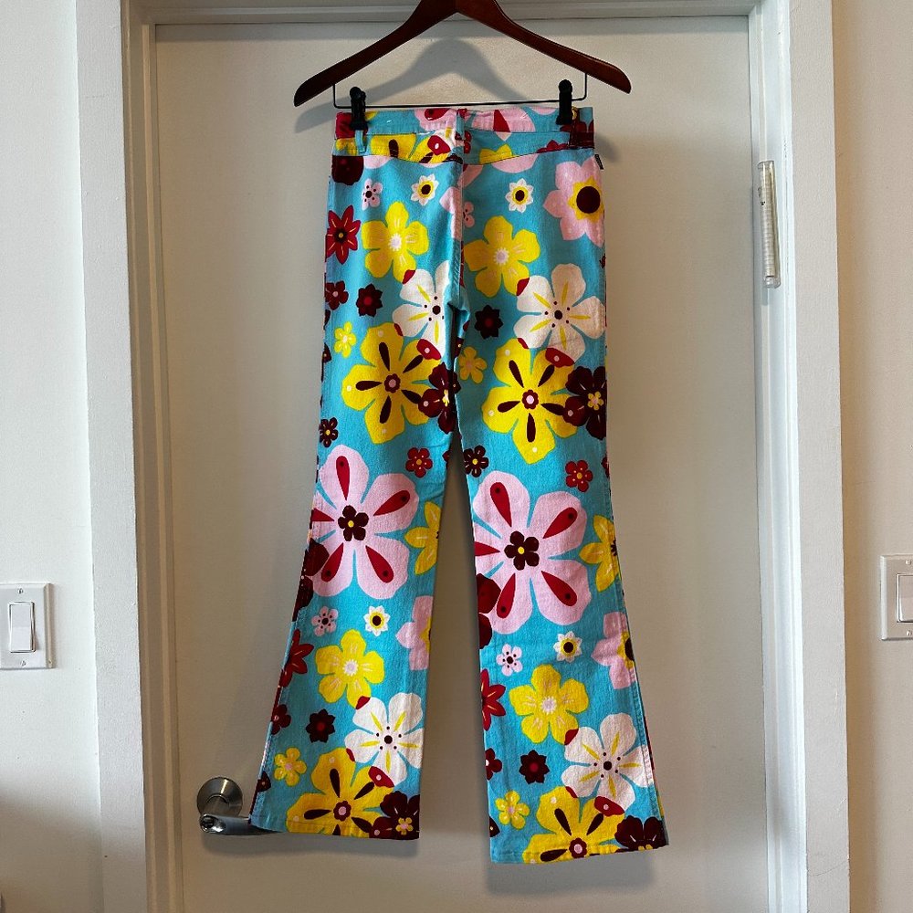 Vintage Floral Moschino Pants Size 28